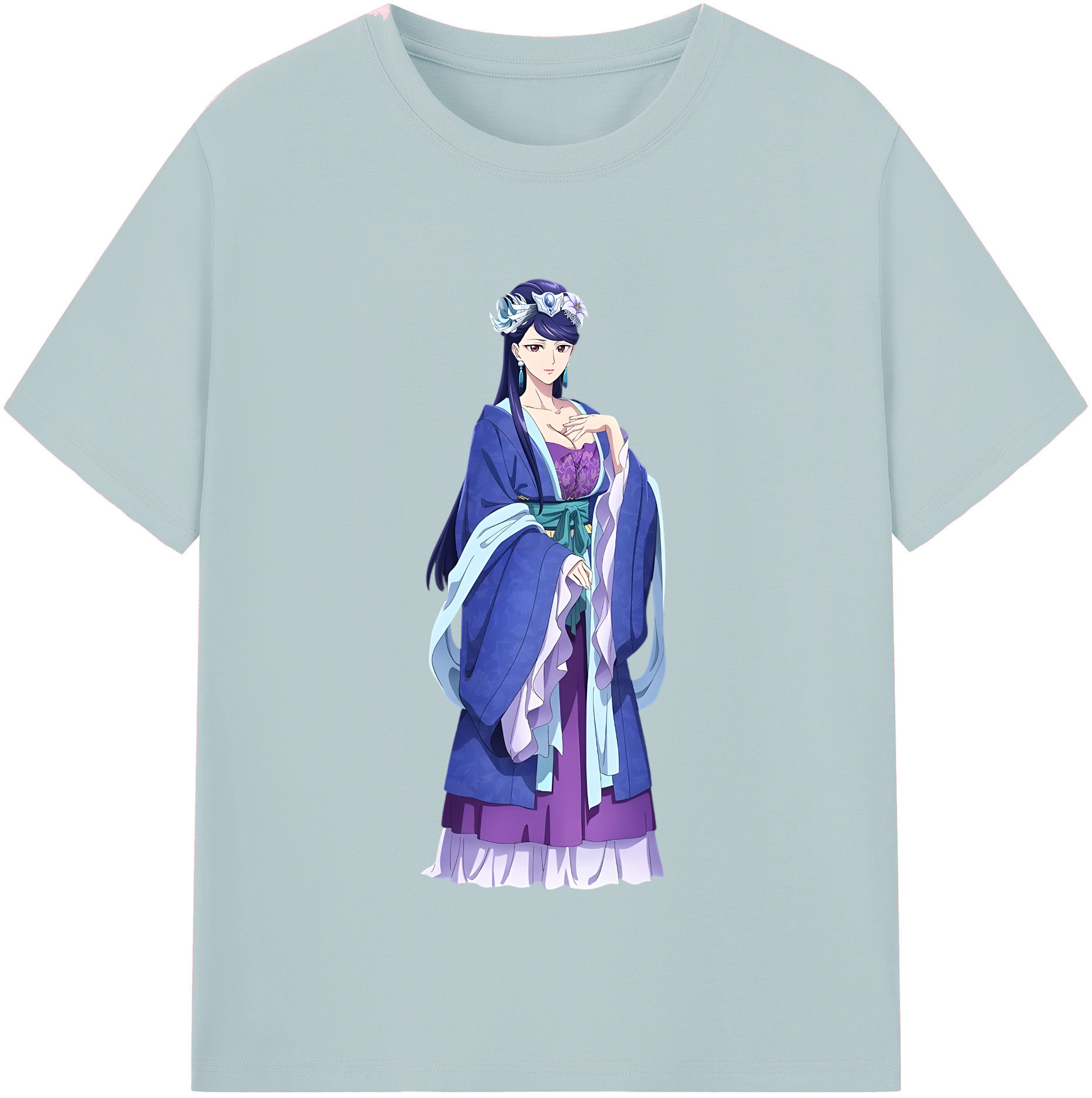 （画像用） 薬屋のひとりごと The Apothecary Diaries 綿100％半袖Tシャツ（フロントプリント）